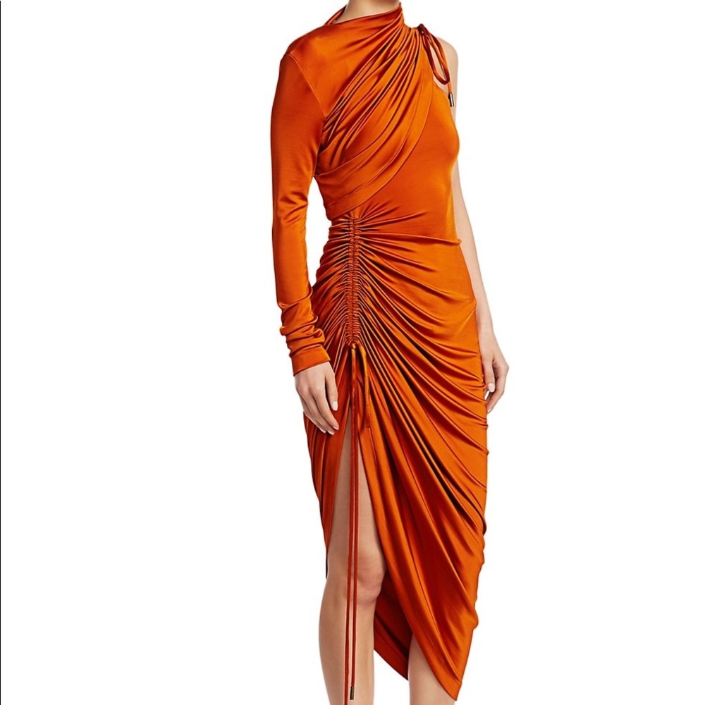 Monse drawstring jersey dress 6/8.
